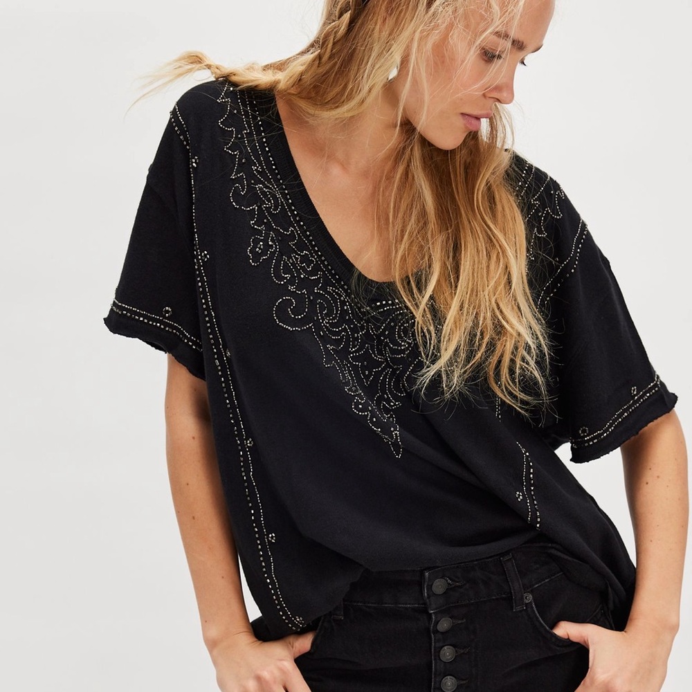 NWT ✨ Free People Billie Jo Tee